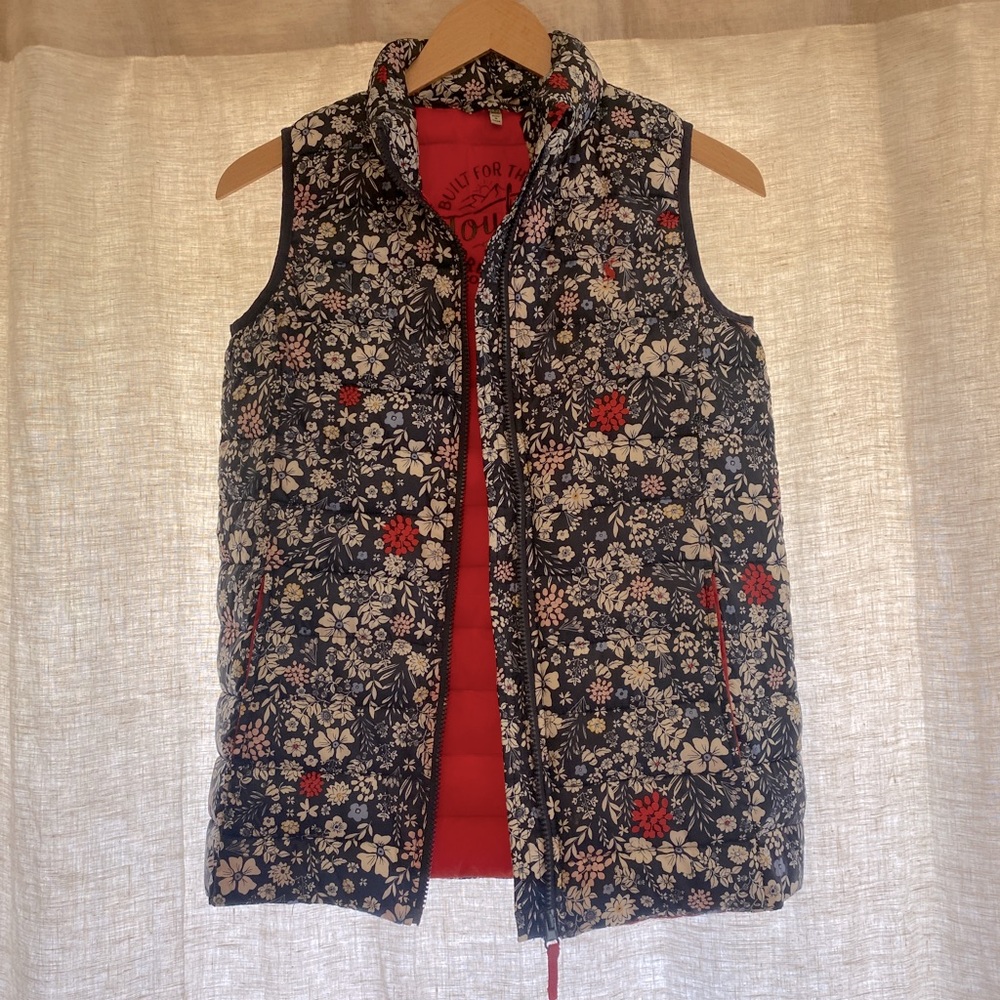 Joules Packable Puffer Vest Girls 11-12